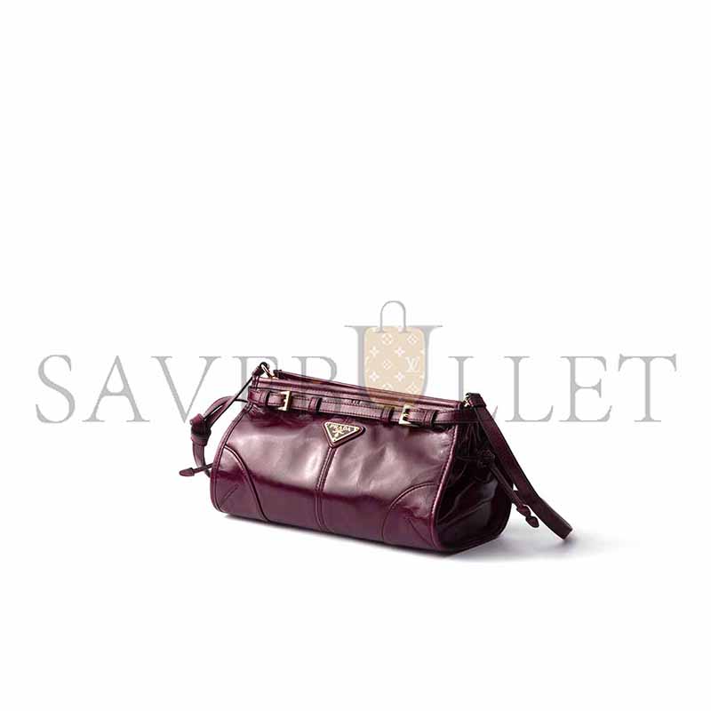 PRADA BONNIE SMALL LEATHER SHOULDER BAG 1BH215 (26*14*12cm) PRADA BONNIE SMALL LEATHER SHOULDER BAG 1BH215 (26*14*12cm)